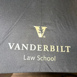 Vanderbilt University Law School of Nashville TN College Black 40” Umbrella